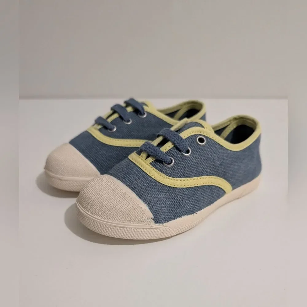 ZARA Tennis Canvas Cap Toe Sneakers -Toddler/Kids size 24 Months
